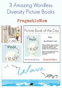 Pool by JiHyeon Lee, 3 amazing wordless diversity picture books