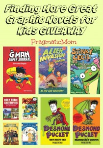 Finding More Great Graphic Novels for Kids GIVEAWAY