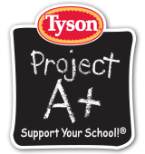 Tyson Project A+ for School Fundraising
