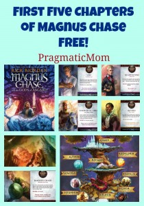 5 chapters Magnus Chase FREE
