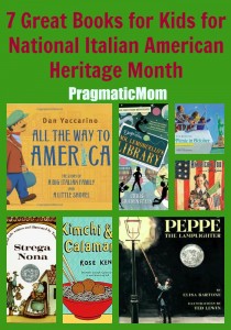 7 Great Books for Kids for National Italian American Heritage Month