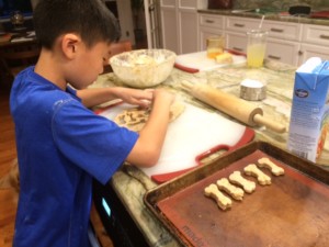 DIY gifts, peanut butter banana dog biscuit recipe