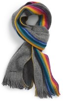 Paul Smith Rainbow Knit Scarf