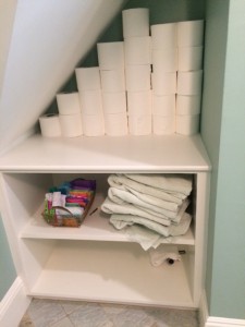 toilet paper storage