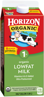Horizon Organics 1% Lowfat Milk