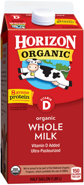 Horizon Organics Whole Milk