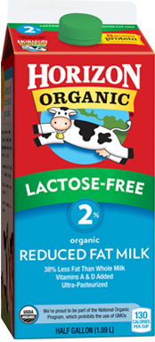 Horizon Organics Lactose-Free 2% Milk