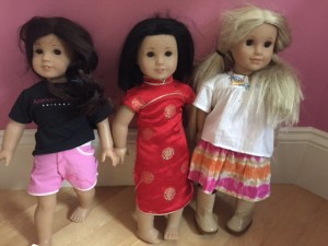 Our American Girl doll collection was passed onto another family 