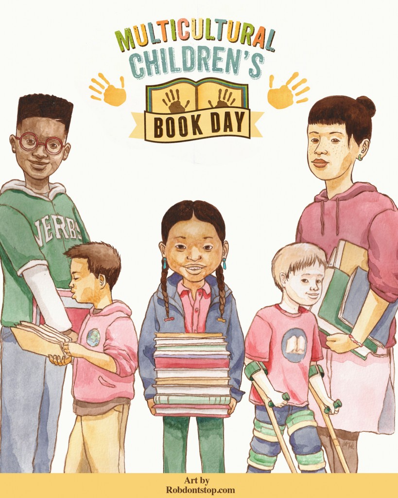 Robert Liu-Trujillo Multicultural Children's Book Day FREE poster