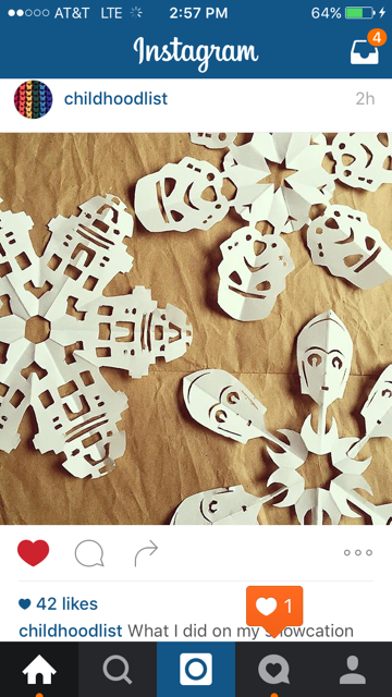 Childhoodist star wars cut paper snowflake art