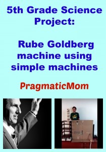 5th Grade Rube Goldberg Science Project