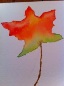 Autumn Leaf Art Project