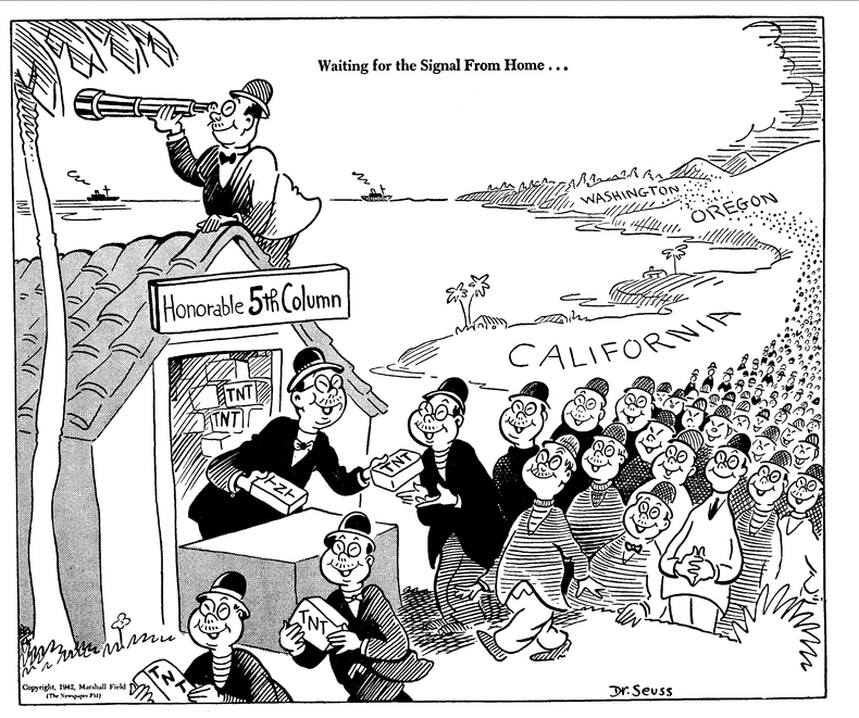 Dr. Seuss Racist Cartoons against Japanese Americans