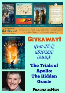 New Rick Riordan Book, The Trials of Apollo, the Hidden 