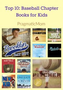 Top 10: Baseball Chapter Books for Kids
