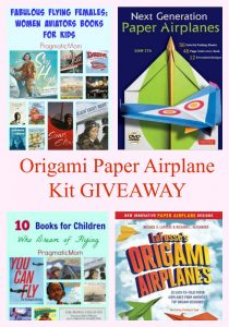 Origami Paper Airplane Kit GIVEAWAY