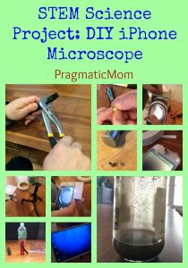 STEM Science Project: DIY iPhone Microscope