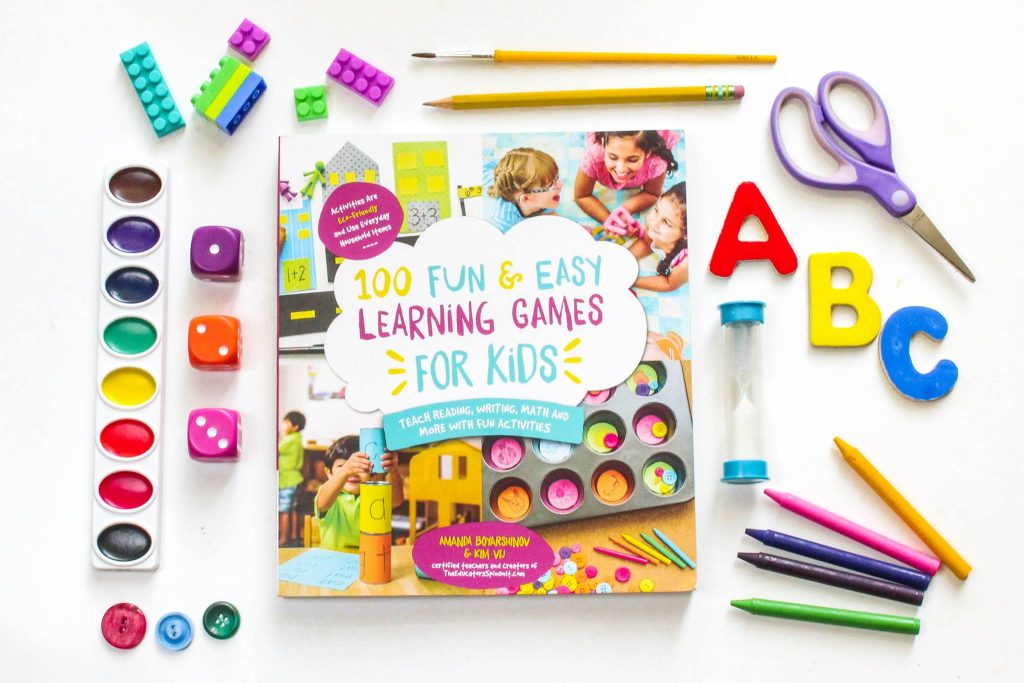 100 Fun & Easy Learning Games for Kids GIVEAWAY