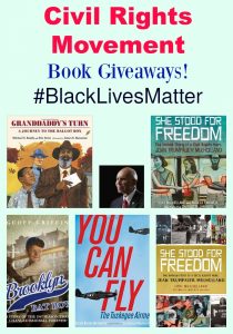 Civil Rights Movement Book Giveaways! #BlackLivesMatter