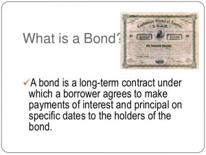 what is a bond