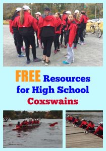 FREE Resources for High School Coxswains