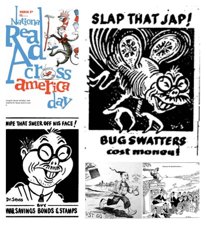 Slap That Jap and Dr. Seuss racist cartoons