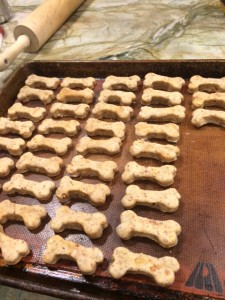 DIY dog biscuits kids can bake themselves
