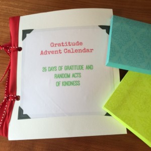 DIY Advent Gratitude Calendar