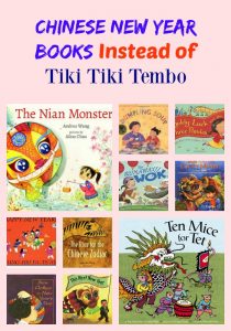 Chinese New Year Books Instead of Tiki Tiki Tembo