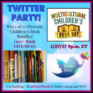 Multicultural Children's Book Day Twitter Party 2017 and book giveaways!