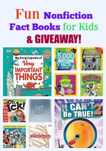 Fun Nonfiction Fact Books for Kids & GIVEAWAY!
