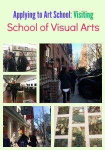 Applying to Art School: Visiting School of Visual Arts