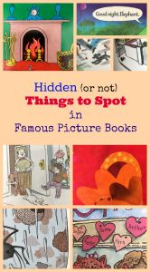 Hidden (or not) Things to Spot in Famous Picture Books