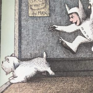 spot white scottie dog in Maurice Sendak's books