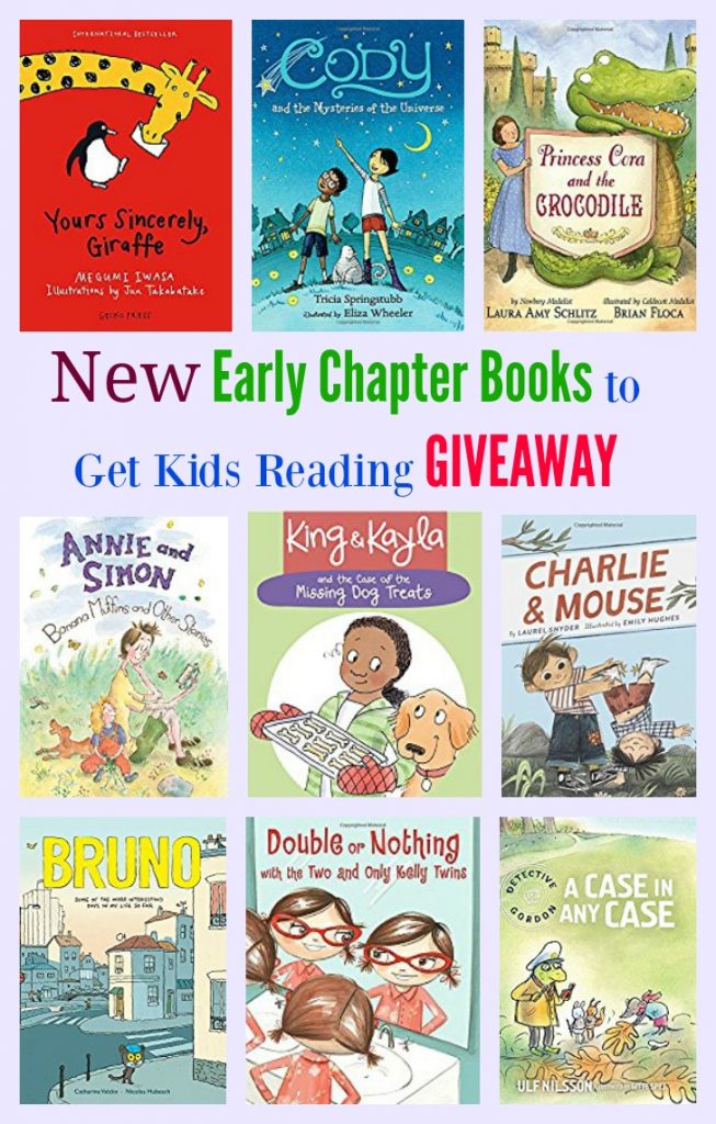 New Early Chapter Books to Get Kids Reading GIVEAWAY