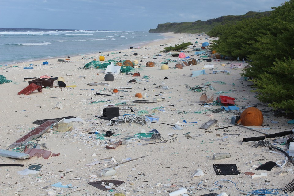 The Atlantic: A Remote Island is Now a Plastic Junkyard 