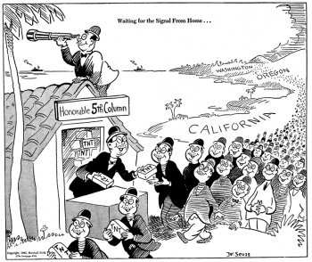 Dr. Seuss anti Japanese American cartoon