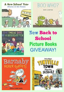 New Back to School Picture Books GIVEAWAY!
