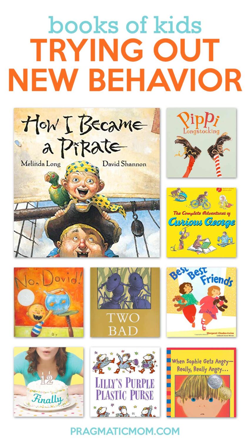 Top 10 Books of Kids Trying Out New Behavior