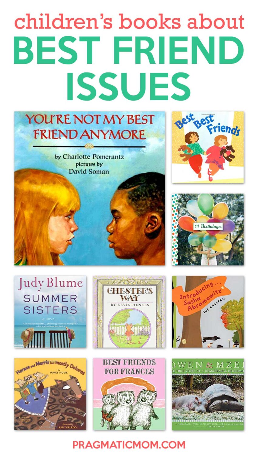 Children's Books about Best Friend Issues