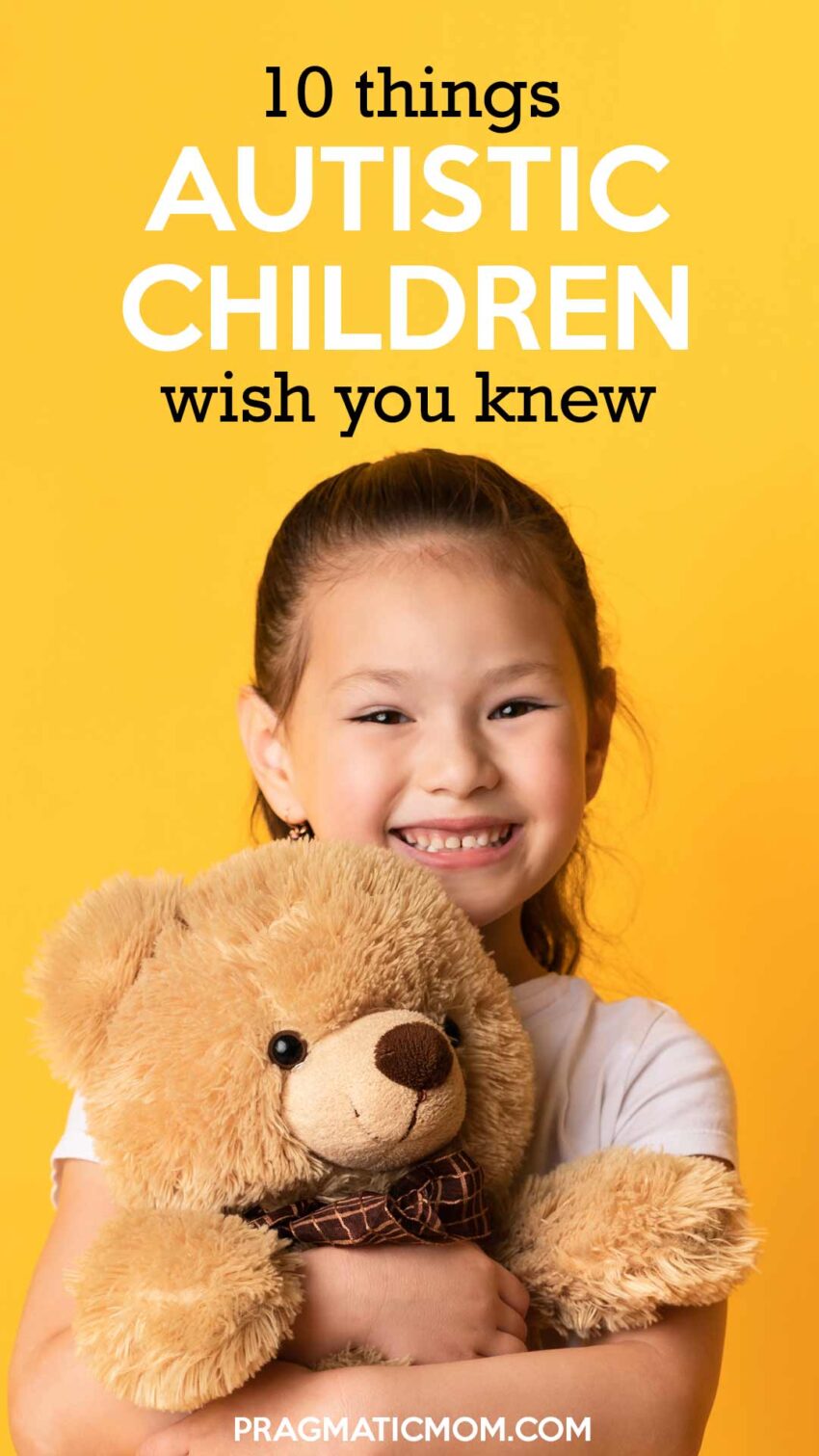 10 Things Autistic Children Wish You Knew