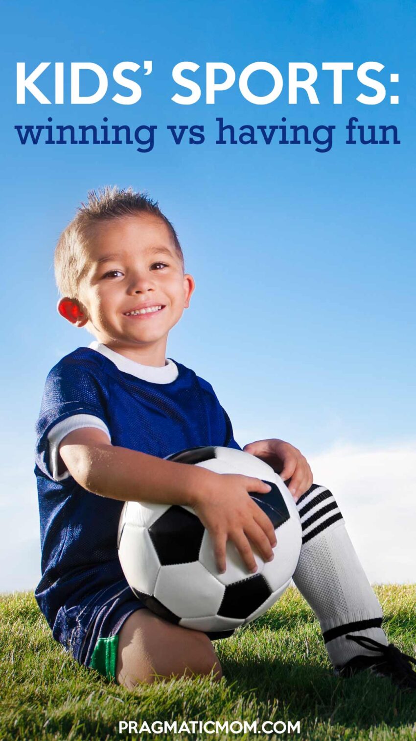 Kids' Sports: Winning versus Having Fun