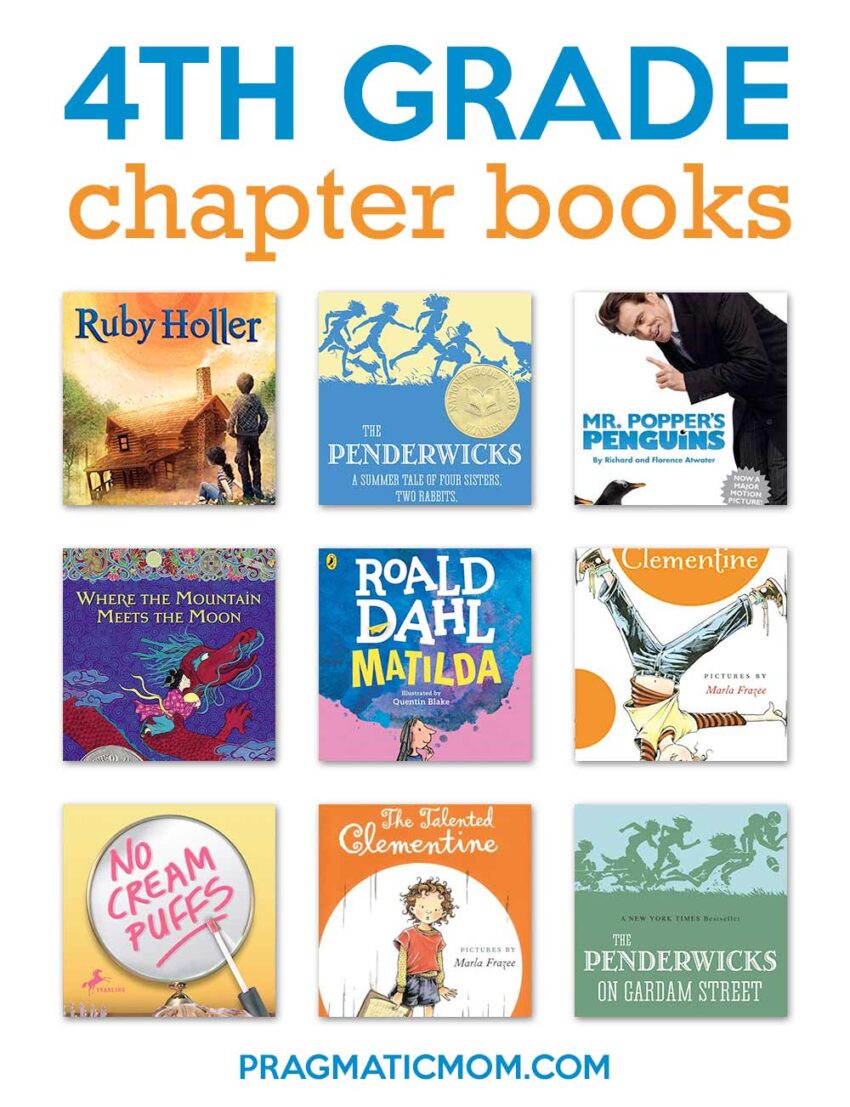 Best Chapter Books for 4th Grade by 4th Grade Girl