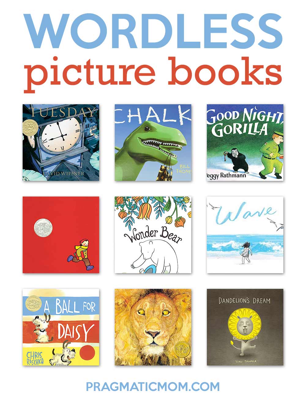 Best books for kids: Wordless Picture Books