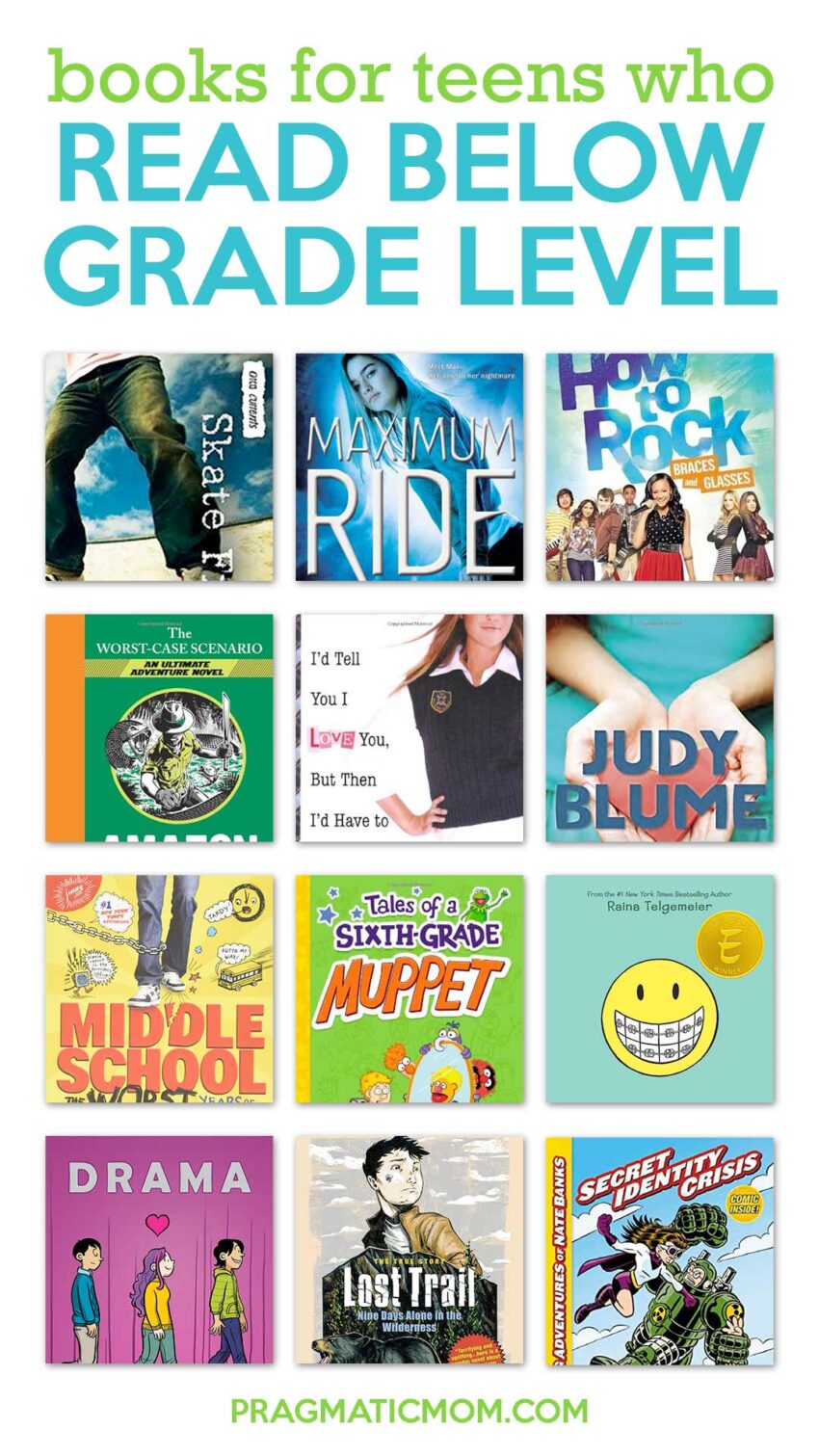 Books for Teens Who Read Below Grade Level