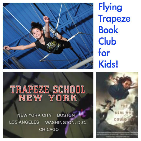 flying trapeze book club for kids, the girls who could fly book club, book club for boys, book club for girls, trapeze book club for kids