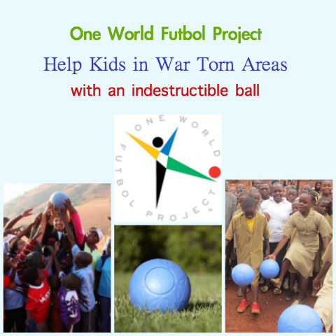 1 world football project, soccer for kids in war zones