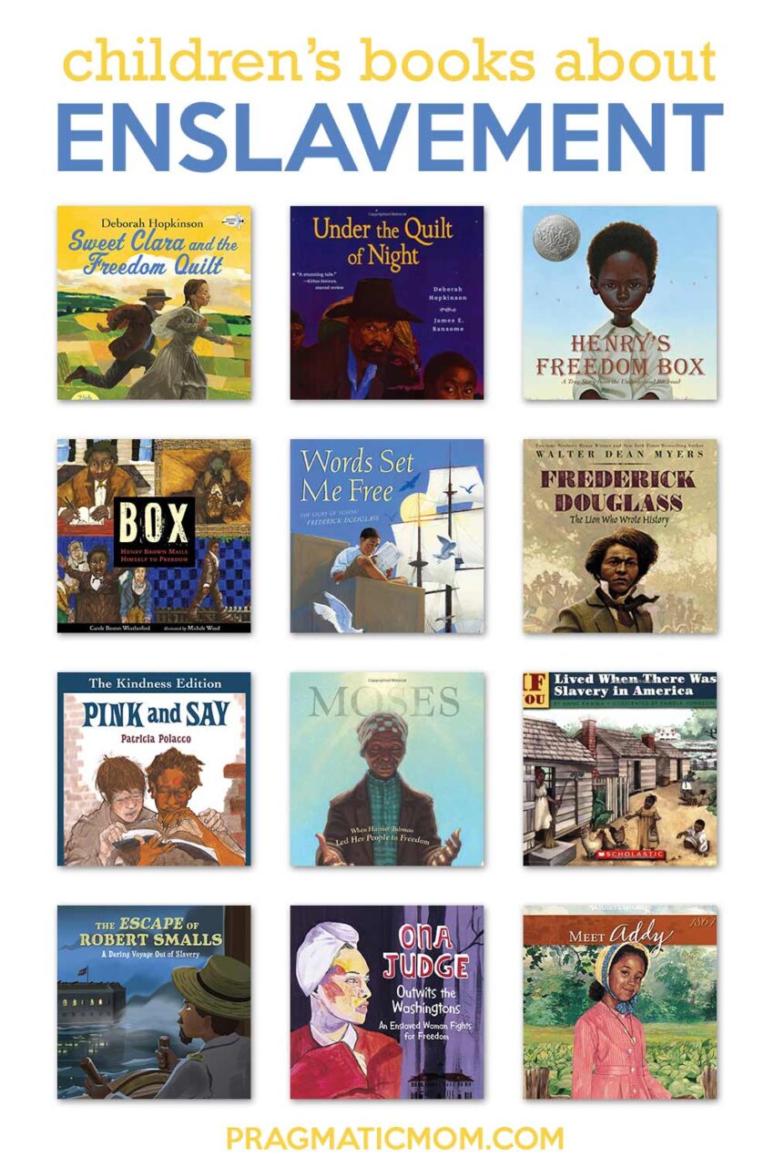 Children's books about slavery