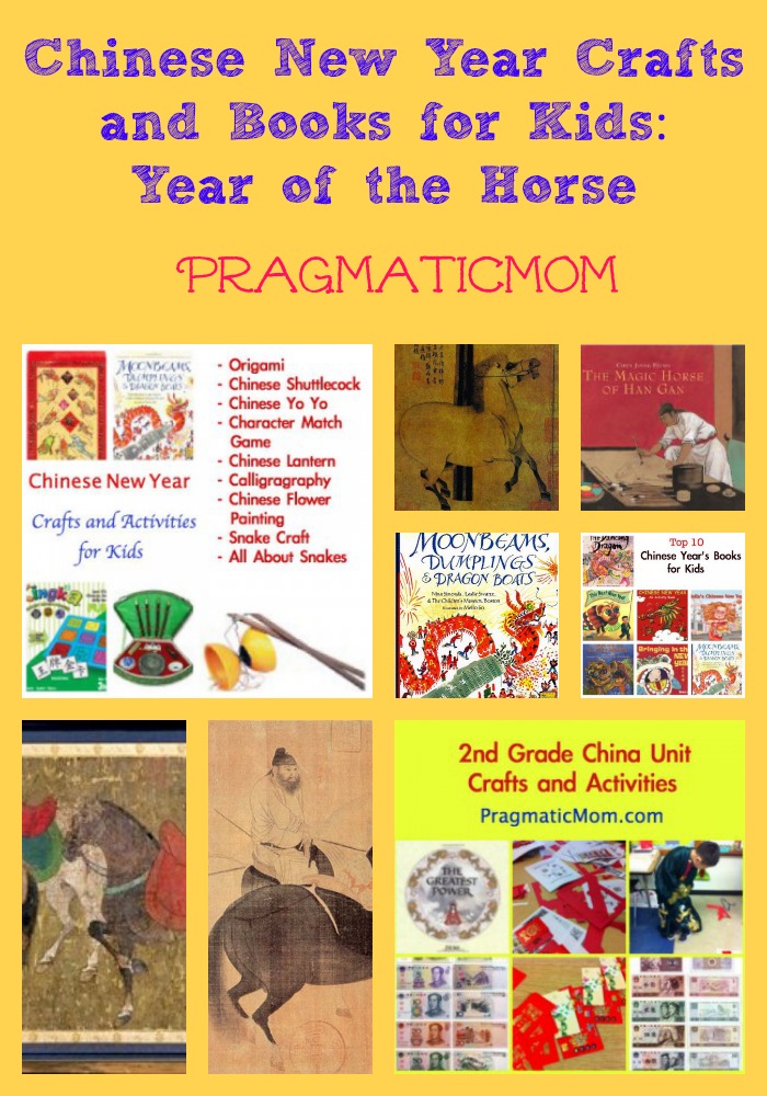 Chinese New Year crafts and books for kids
