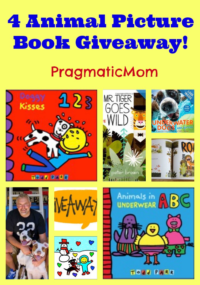 4 Animal Picture Book Giveaway!